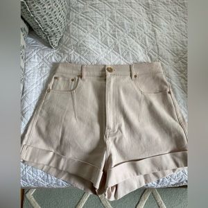 Acler dust pink Hiller Denim shirt